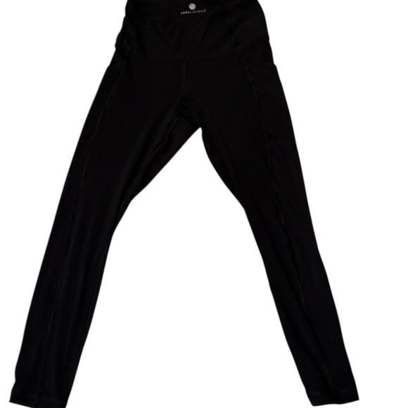 Yogalicious Pants - Yogalicious Black Leggings Capri XS